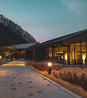 Modern Building Evening