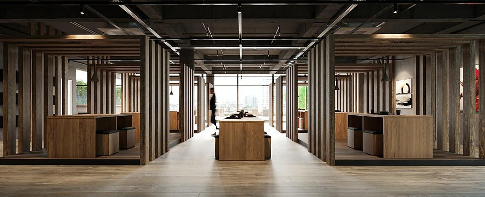 Espacio de trabajo moderna