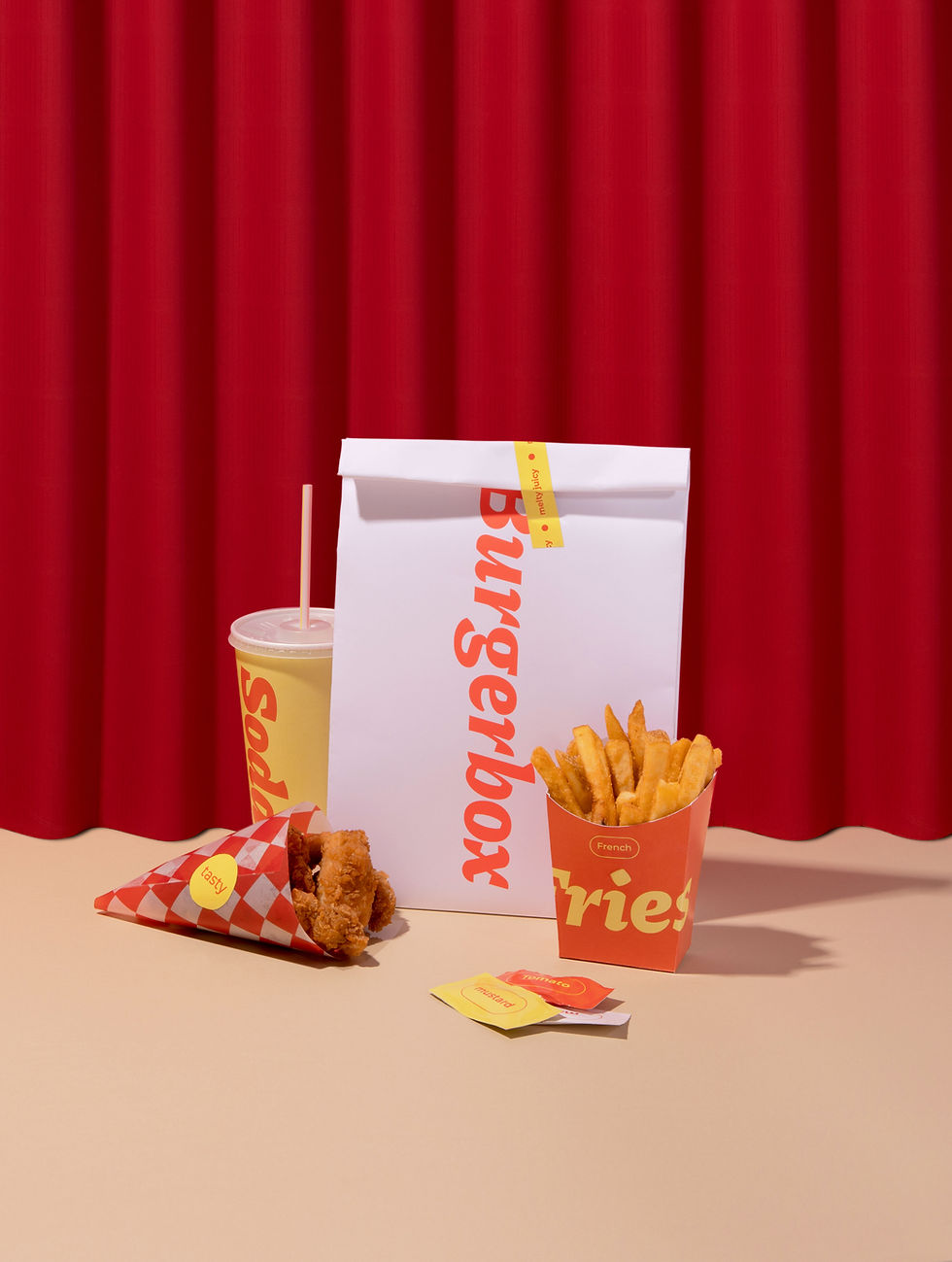 Comida de hamburguesa