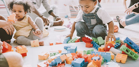 Kids Playing with Lego