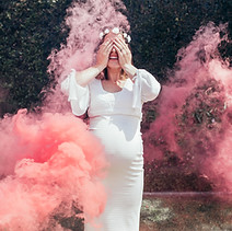 Femme enceinte surprise