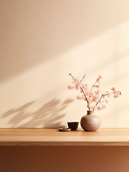 Décoration intérieure de style zen