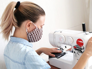 North Texas Seamstresses Support Community with Custom-Made Face Masks