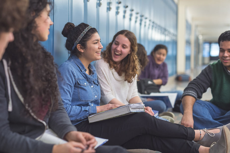 Amigos de la escuela secundaria