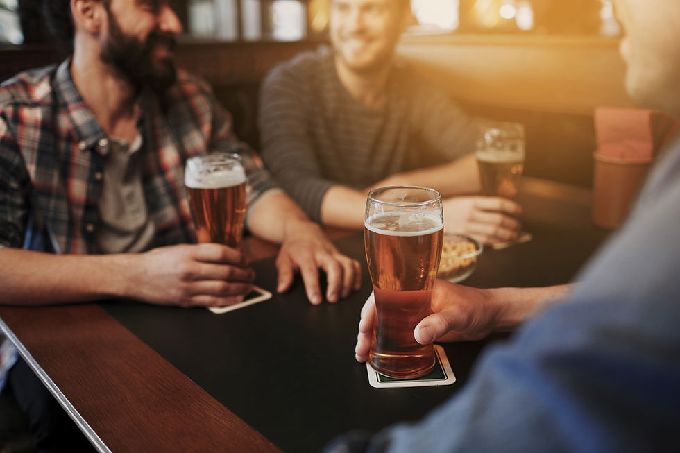 Drinks with friends