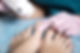 Foot treatment in progress