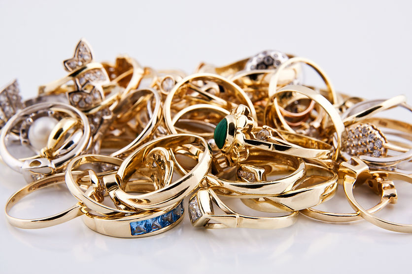 Pile Of Gold Rings