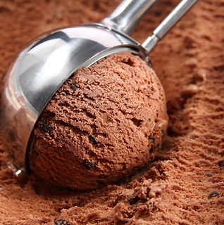 Chocolate Ice Cream Scoop