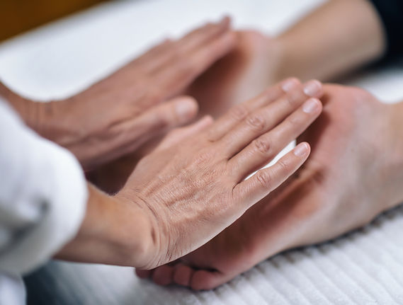 Hands Over Feet