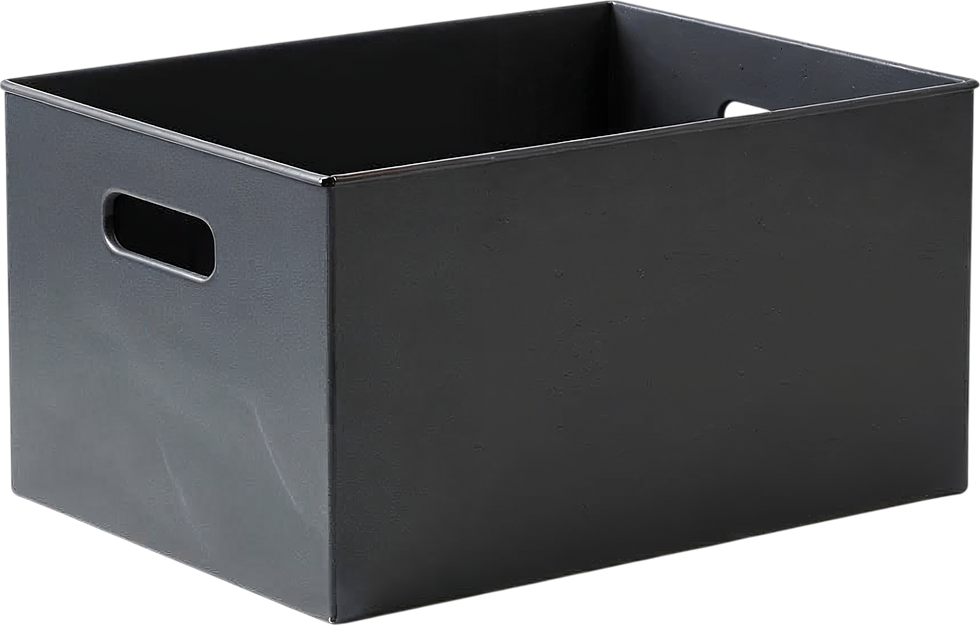 Black Storage Box
