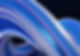Forma curva azul