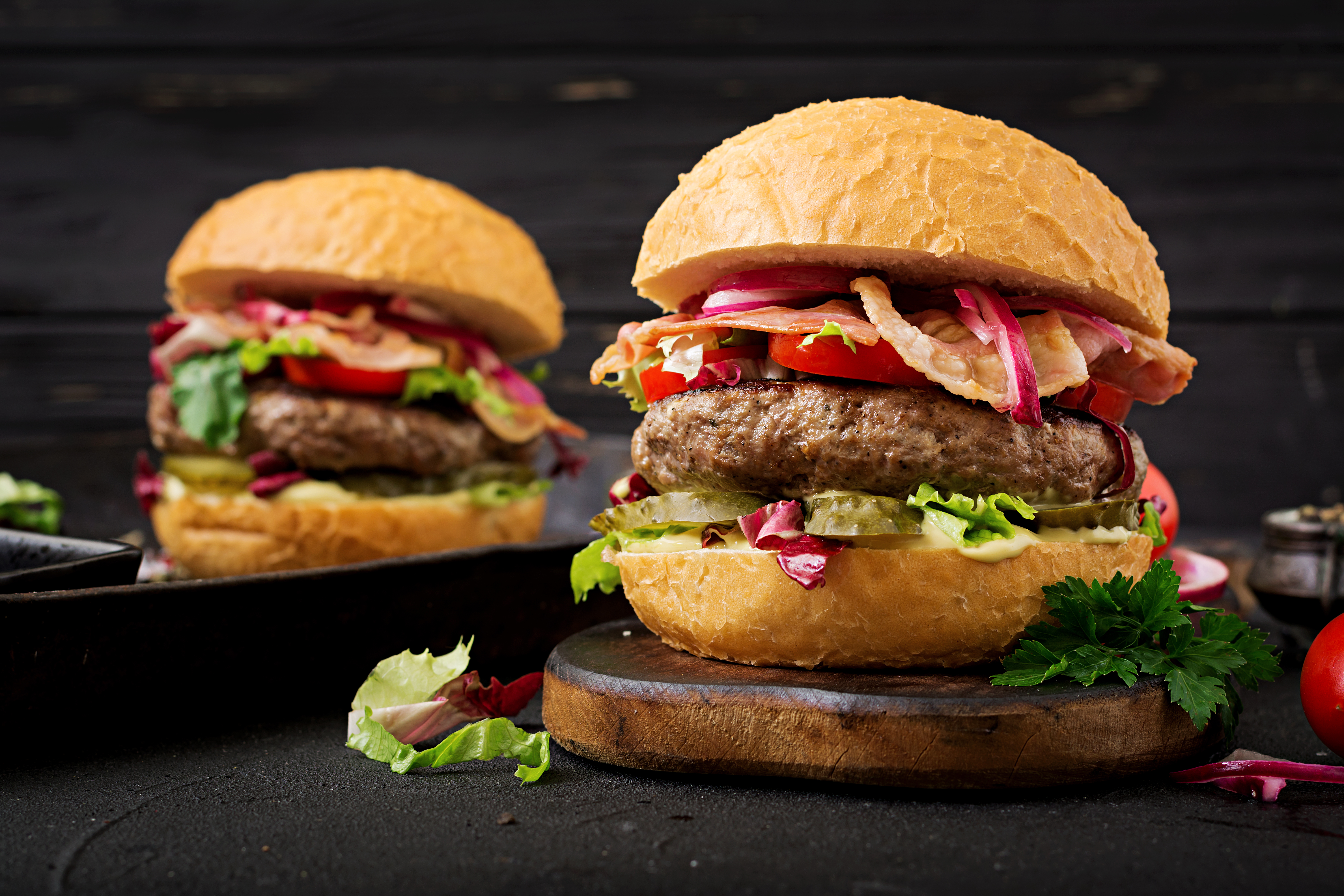 Arranged Food and Objects