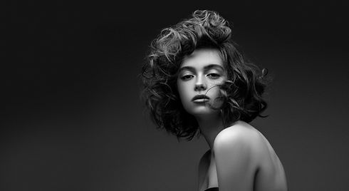 Coiffure élégante