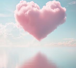 Nuvola a forma di cuore