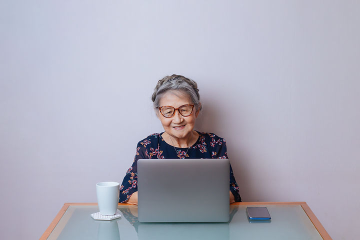 Modern Senior Woman