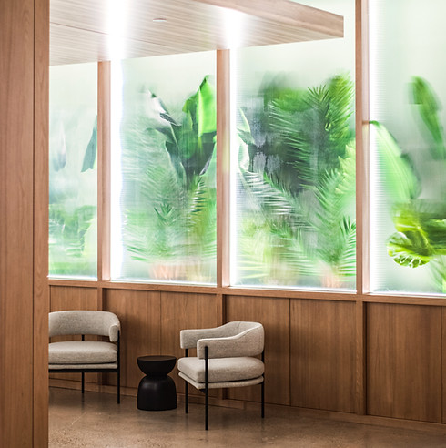 Salle d'attente moderne