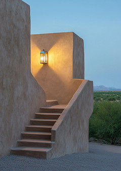 Elegant Outdoor Staircase