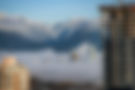 Foggy Urban Skyline