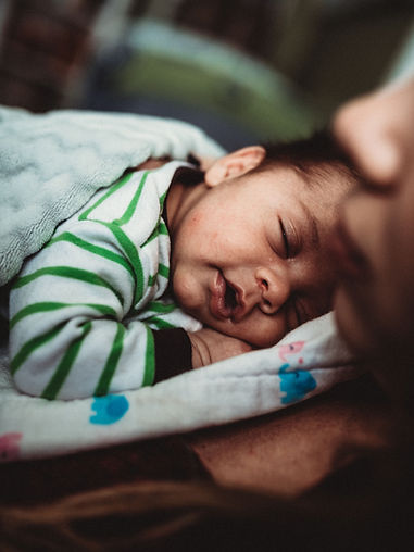 Sleeping Baby Close-Up