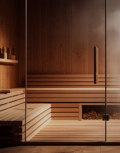 Modern Wooden Sauna