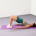 Fitness auf Yogamatte