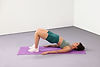 Fitness auf Yogamatte
