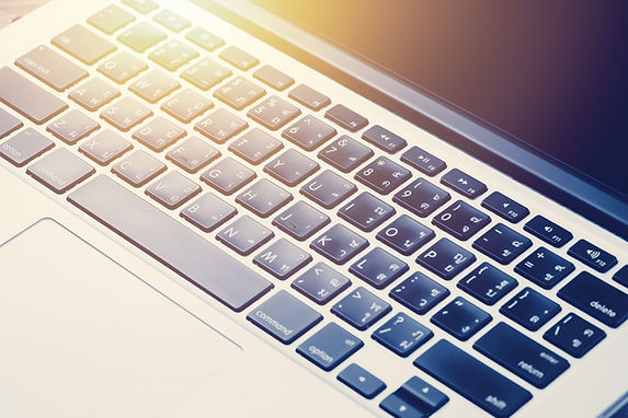 Keyboard on a laptop PC