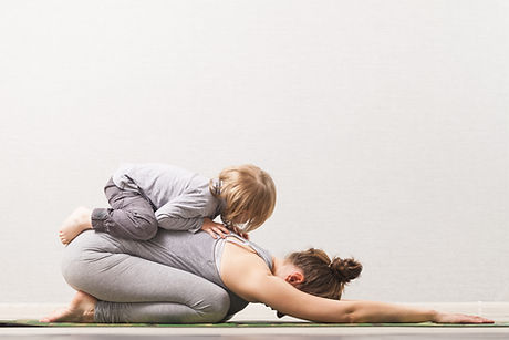 Yoga della madre e della figlia