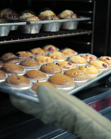 Baking Fresh Muffins