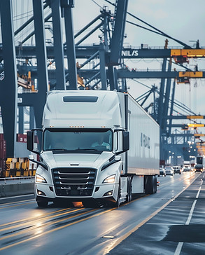 Truck at Shipping Dock