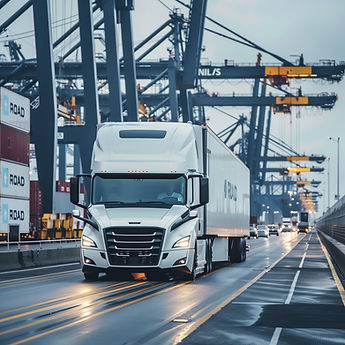 Truck at Shipping Dock
