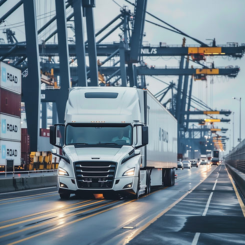 Truck at Shipping Dock