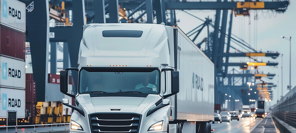 Truck at Shipping Dock