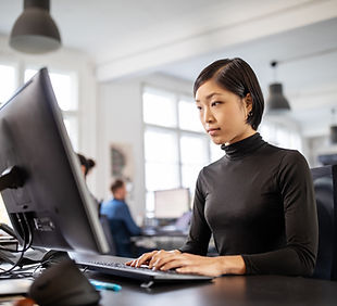 Office Woman Working