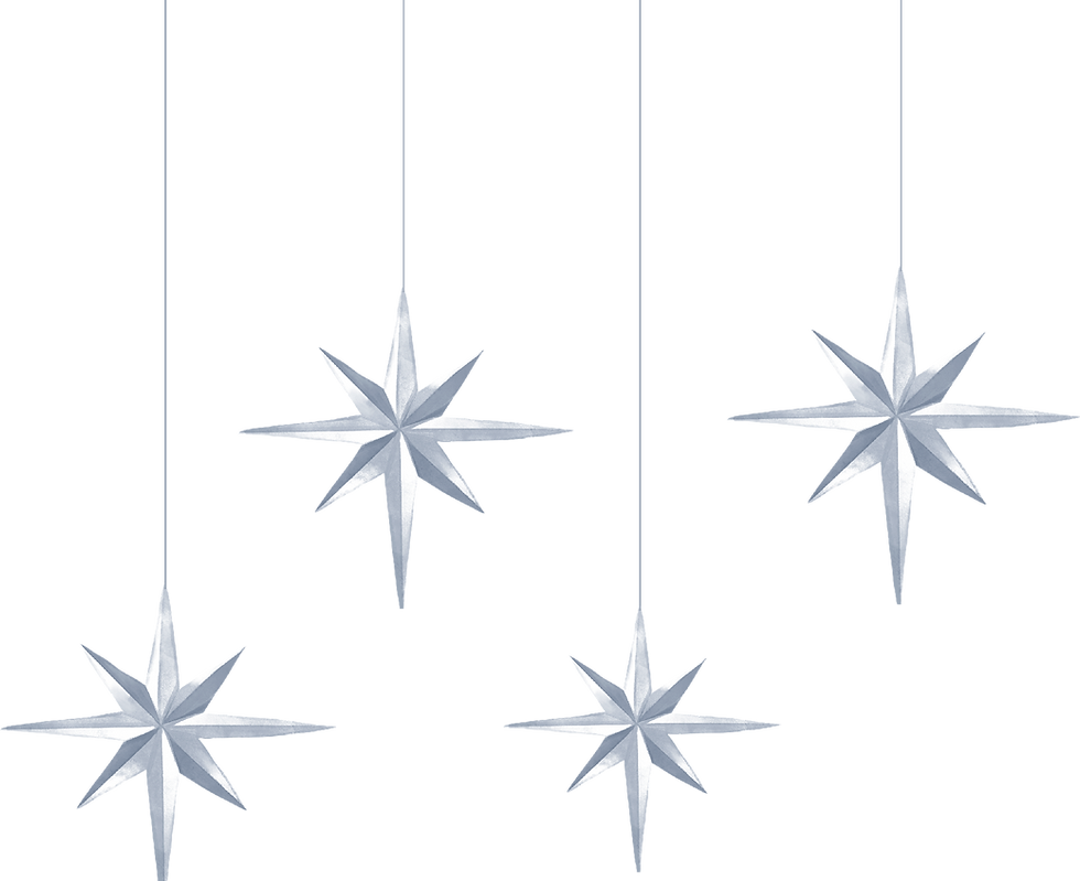 Hanging Star Decorations