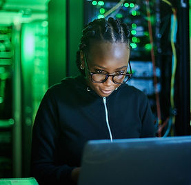 Programmer in Server Room