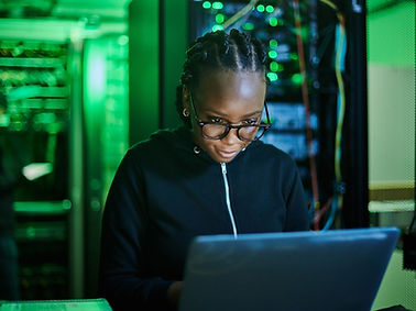 Programmer in Server Room