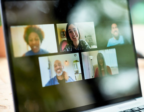 Virtual Team Meeting