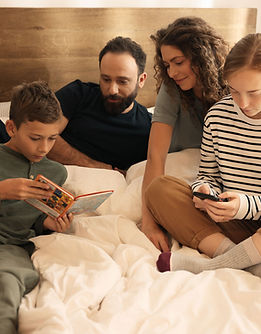 Family Reading Together