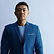 Man In Blue Suit