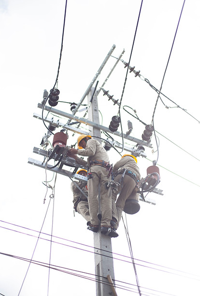 Electricians on Post