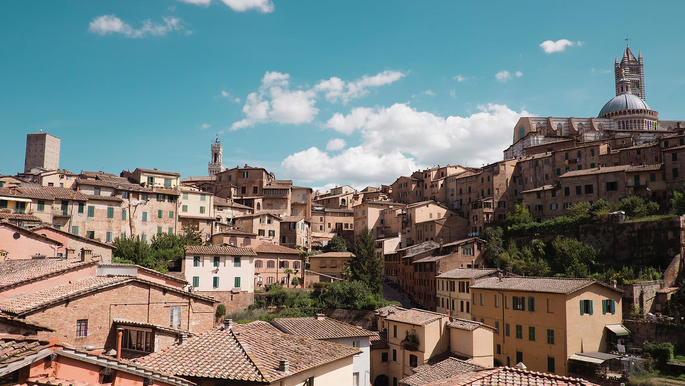 Vista su Siena