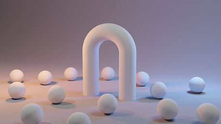 Arch and Spheres