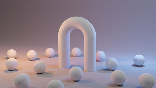 Arch and Spheres