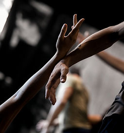 Dancing Hands Touching