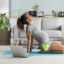 Maternity Yoga Online from Home
