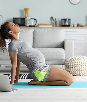 Maternity Yoga Online from Home