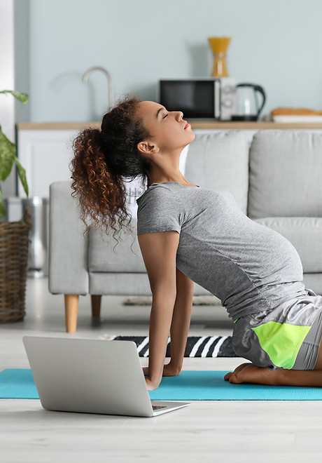 Maternity Yoga Online from Home