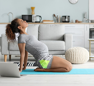 Maternity Yoga Online from Home
