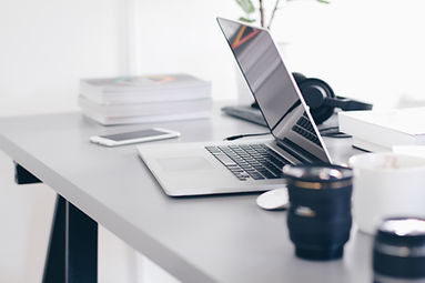 Desk with Laptop